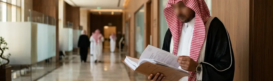 التمثيل والحضور أمام الجهات القضائية والأمنية